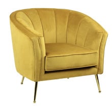 Argos Velvet Armchair